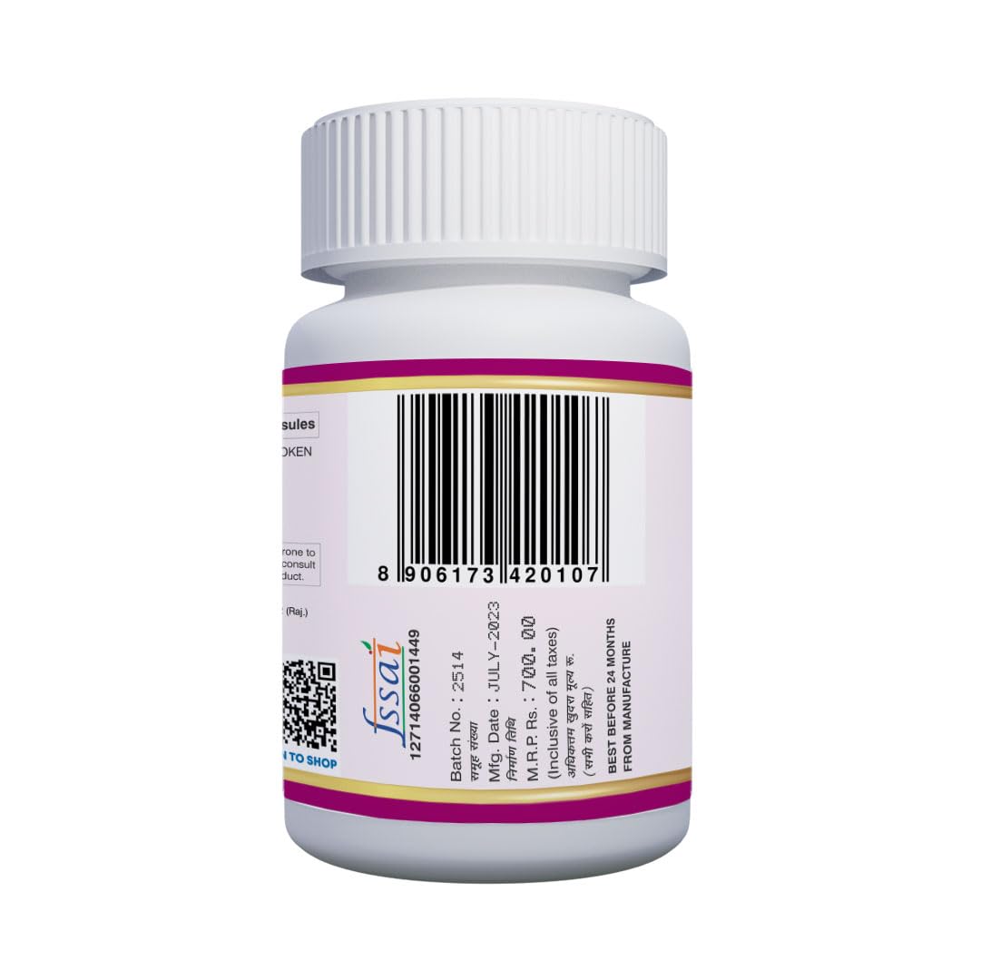 ANJIX Grapes Seed Extract 500mg Capsules, Antioxidant Supplement, Promote Healthy Hair And Skin And Good Health, Healthy Cholesterol Level, Boost Immunity, 60 Veg capsules