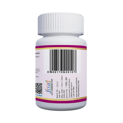 ANJIX Grapes Seed Extract 500mg Capsules, Antioxidant Supplement, Promote Healthy Hair And Skin And Good Health, Healthy Cholesterol Level, Boost Immunity, 60 Veg capsules