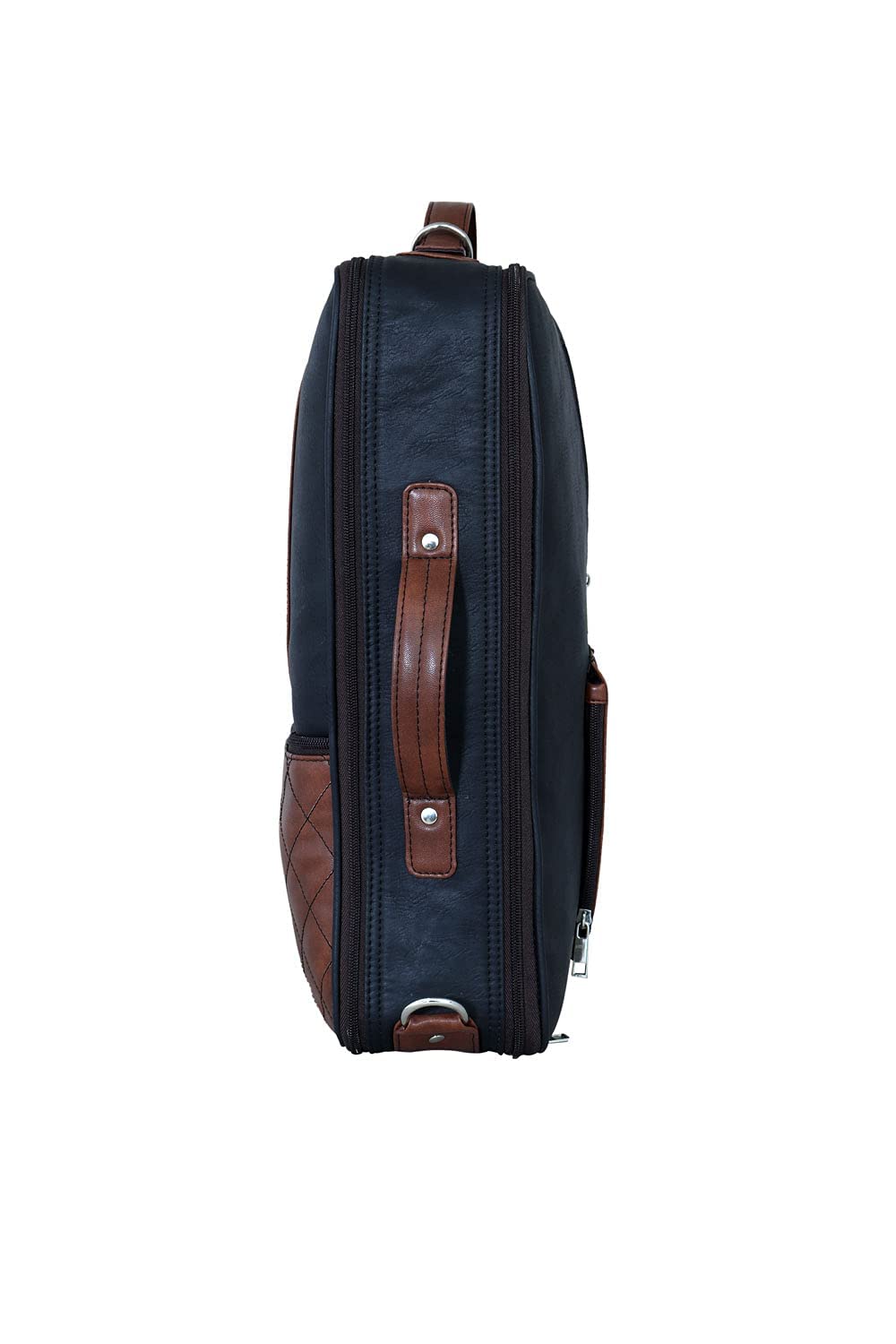 STRUTT 20L Travel Back Pack Small Back Pack for Men & Women Leather Laptop & Messenger Bag, Multi purpose