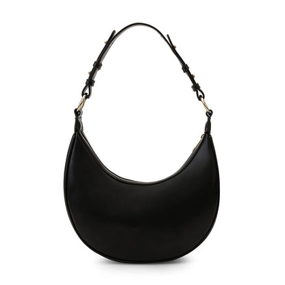 Miraggio Simone Saddle Women's Shoulder Handbag - Black