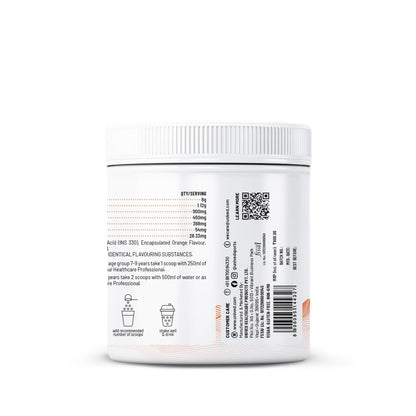 Unived Junior’s Hydration Mix | For Young Athletes | For Energy and to Replenish Lost Electrolytes & to Rehydrate | Essential Electrolytes with Vitamin C & Zinc | Ages 7-18 (Tangy Orange)