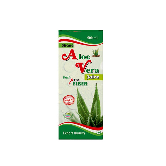 Shane Aloe Vera Juice I Xtra Fiber I Sugar Free | Pure Natural I No Artificial Colour & Flavour I 500 ML