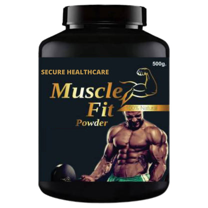 Muscle Fit | Weight Gain Supplements | Growth Body Muscle | Body Weight Growth | Ayurvedic Product | 500g | Pack of 1