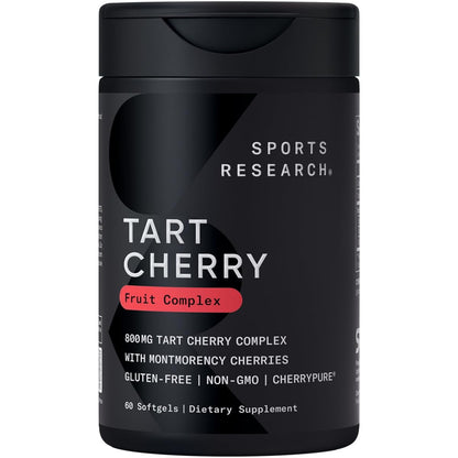 Sports Research Tart Cherry Concentrate With Antioxidants & Flavonoids - 60 Liqu