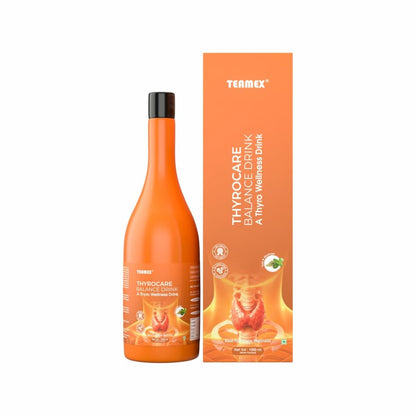 Teamex Thyrocare Balance Herbal Wellness Drink | With Kachnar, Guggul, Moringa & Triphala | Ayurvedic Inspired Herbal Blend | Daily Wellness Beverage | Liquid Dietary Supplement | Vegetarian | 1000 ml