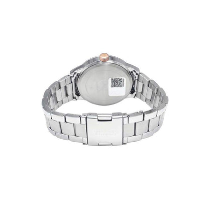 TIMEX Analog Watch for Man with Blue Round Dial & Silver Stainless Steel Bracelet Band Water Resistant Men's Wrist Watches - TWEG19901