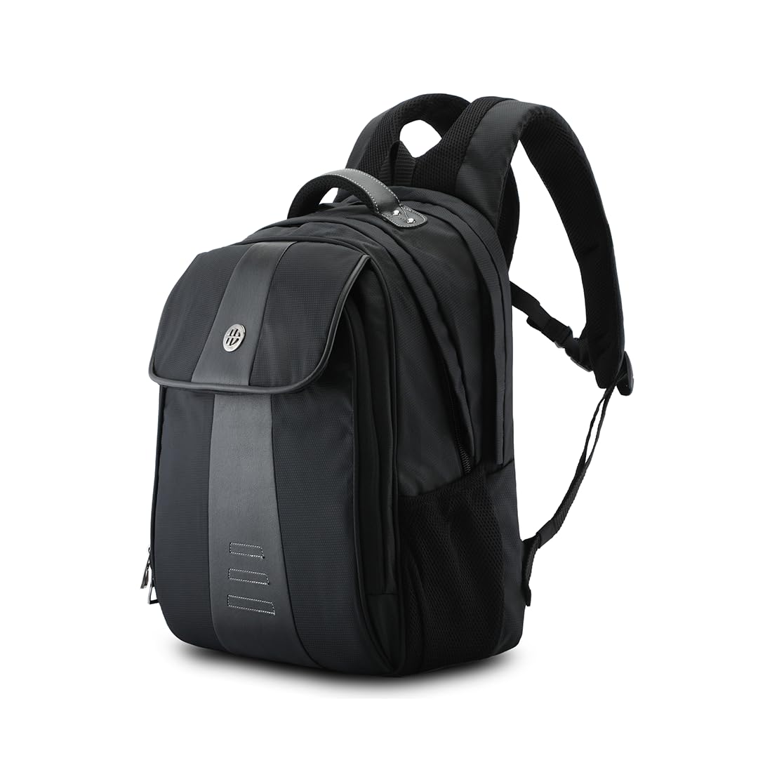 HARISSONS BPLT Star-Big 17" inch Professional Laptop Backpacks for Men, Women (Black, 28 Ltrs)