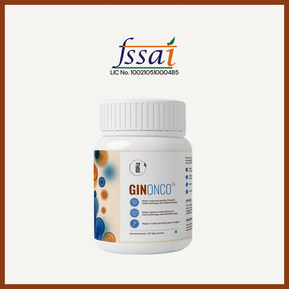 GinOnco Capsules | Advanced Support for Fatigue, Wellbeing & Quality of Life | 7 Capsules