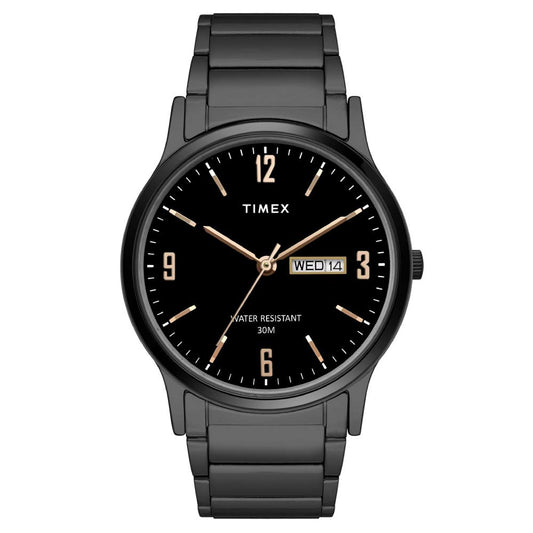 TIMEX Analog Black Dial Men's Watch-TW000R438