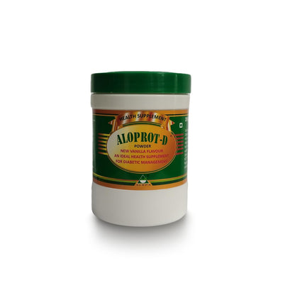 Aloprot-D Diabetic-Friendly Protein Powder, 200g, with Vitamins, Minerals, Glucosamine, for Bone Health