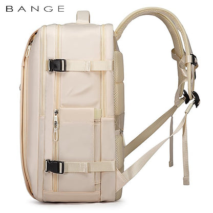 Red Lemon Bange Fissure Laptop Backpack for men and women | Multi-Compa- image 5