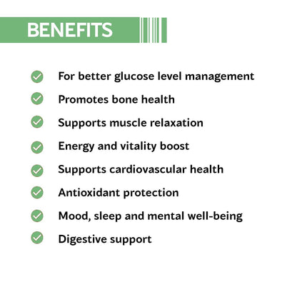 VIEROOTS Super Magnesium - Capsule, 60 Count