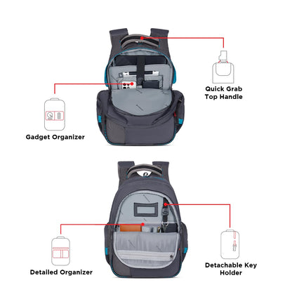 HARISSONS Sirius 45L Water Repellent Laptop Backpack for Men & Women |- image 6