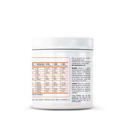 Unived Junior’s Hydration Mix | For Young Athletes | For Energy and to Replenish Lost Electrolytes & to Rehydrate | Essential Electrolytes with Vitamin C & Zinc | Ages 7-18 (Tangy Orange)