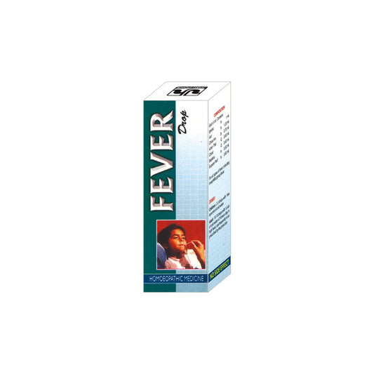 JHACTIONS HOMEOPATHY Fever Drop, Helps Lower Body Temperature and Associated Chills, 30ml || Pack of 2