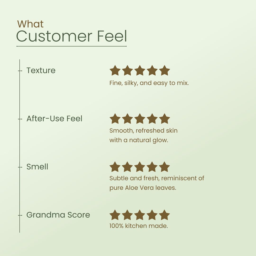 Tamoha Aloe Vera Powder | 100% Pure & Natural | Skin, Hair & Health Care | 200gram | 100% Pure & Natural | Cruelty & Paraben Free