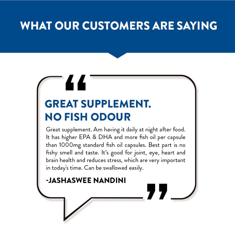 Swisse 4X Strength Fish Oil (1800mg Omega 3 In Single Capsule) Highest Fish Oil Strength - Recommended For Gym Goers & Active Individuals, 60 Capsules (1 Capsule Per Serving)