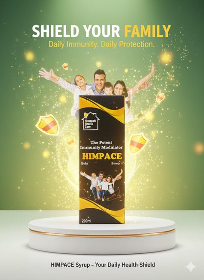 Himanshi Healthcare Himpace Ayurvedic Immunity Syrup, Herbal Immunity Booster Tonic – 200ml – Men & Women