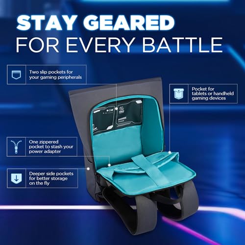 Lenovo Legion 16” Gaming Backpack GB400 | Water Resistant | X-Shaped Lu- image 9