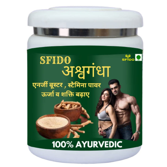 Sfido Ashwagandha | Boost Endurance | Body Energy Power | Immunity Power | Ashwagandha Churna | Powder | Pack of 1