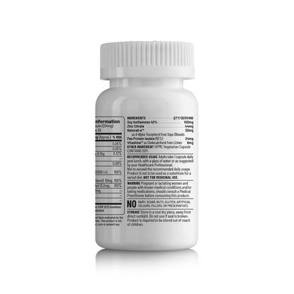 Unived Menopause Management | Provides Relief from Menopausal Symptoms such as Hot Flashes, Night Sweats, Mood Swings, & more | 30 Vegan Caps