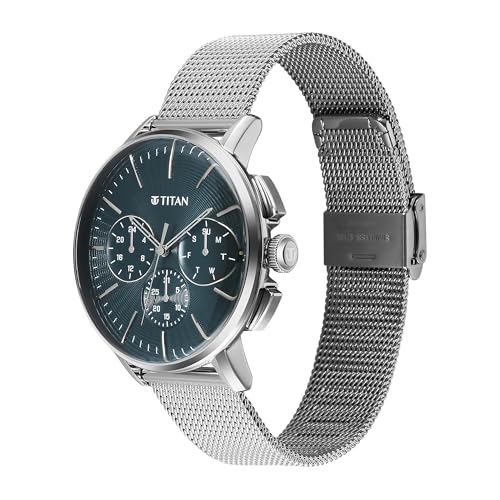 Titan Analog Anthracite Dial Men's Watch-90200SM01- image 8