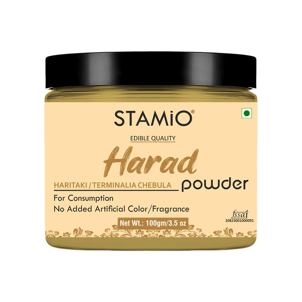 STAMIO Harad/Haritaki Powder 100 gm | Terminalia chebula | Kadukkai Podi/Karakka
