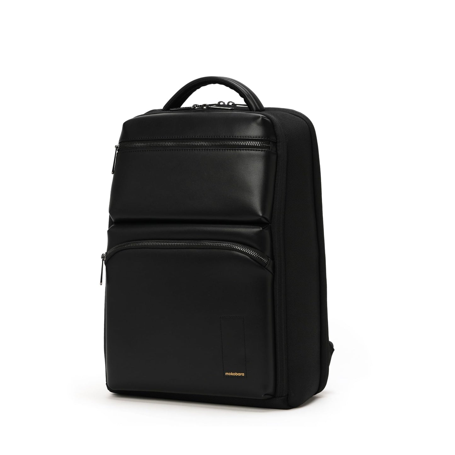MOKOBARA The Radio Backpack Water-Resistant 15.6" Laptop Bag with Luggage Sleeve for Work, Travel, and Daily Use - Suitable for Men and Women (Money Moves, Black)