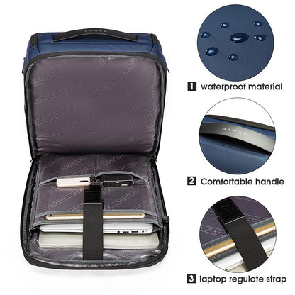 BANGE Business Smart Backpack Waterproof fit 15.6 Inch Laptop Backpack- image 5