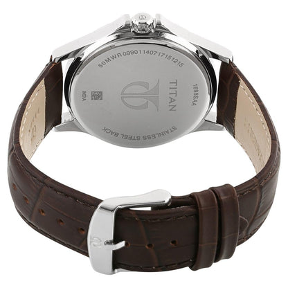 Titan Analog Silver Dial Men's Watch-NM1698SL01 / NL1698SL01/NP1698SL01