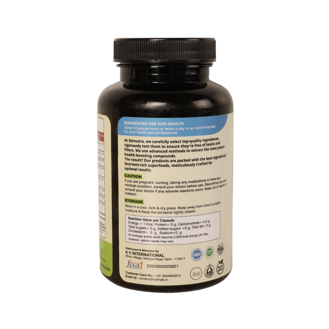 SETNUTRA | Berberine with Milk Thistle Cinnamon, Turmeric & Probiotic |- image 2