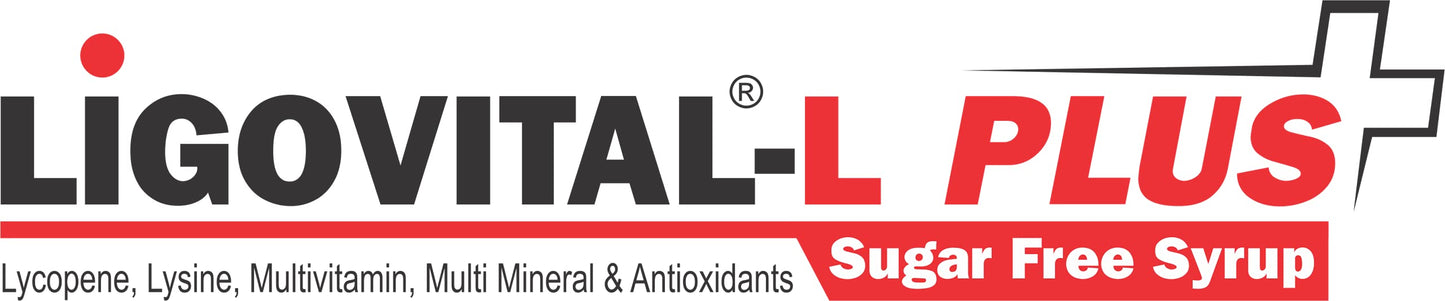 Ligovital L Plus-Lycopane,Multi-vitamin,Multi-Mineral With Antioxidants Syrup (Pack Of 2)
