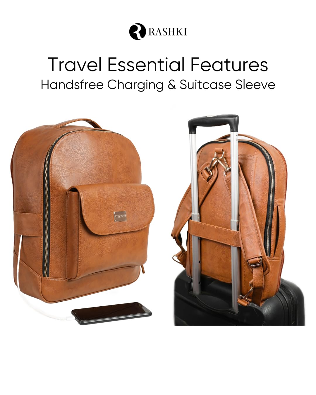 RASHKI AIDA Travel Pro - Base Bag/Backpack/Duffle/Combo | 5 in 1 Bag |- image 7