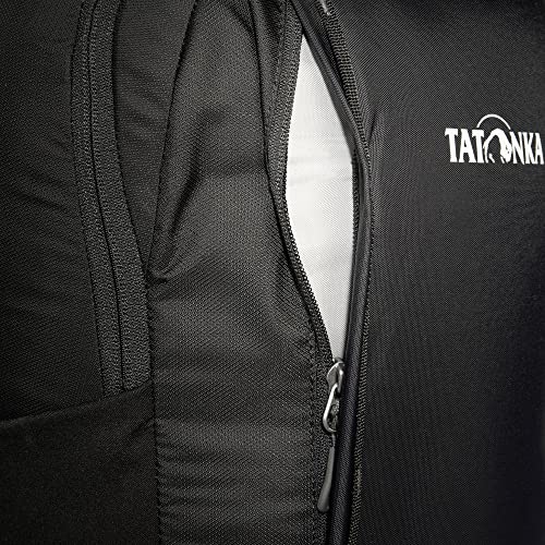 Tatonka Server Pack 22, Practical laptop backpack with many compartments, Vent Comfort Carrying System, Black