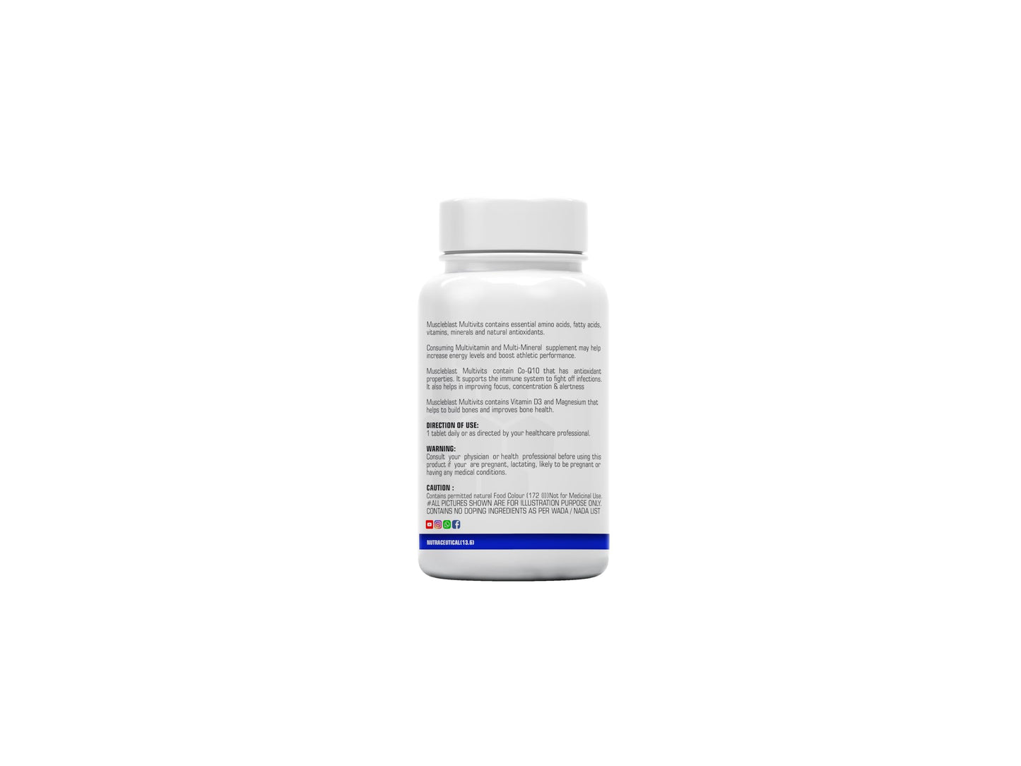 Daily Multivitamin Tablets for Men & Women | 60 Tablets | Essential Vitamins & Minerals | Supports Immunity, Energy & Overall Wellness
