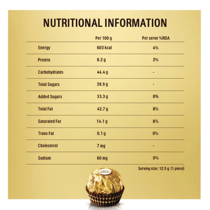 Ferrero Rocher Premium Chocolates 24 Pieces, 300 g
