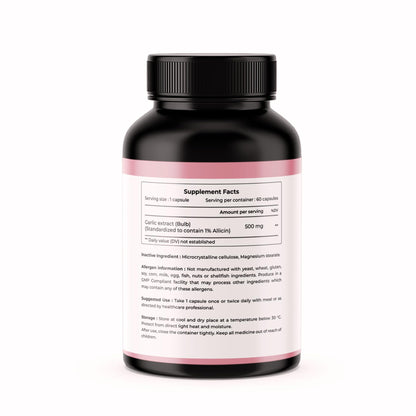 CITRUS NUTRACEUTICAL Garlic Extract 500mg Capsules