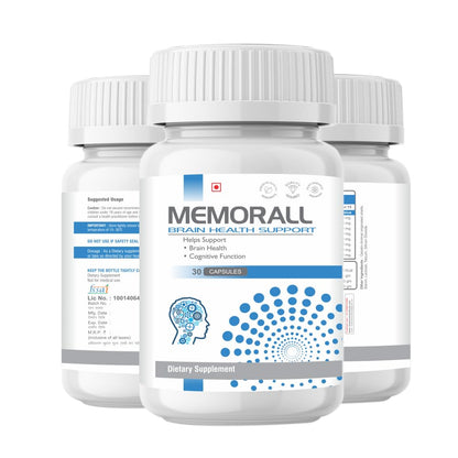 Friska Memorall Brain Health Support Dietary Supplement Capsules - 30 Capsules