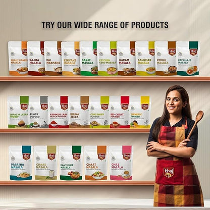 Bhoj Masale Panipuri Masala 200GM | The Authentic Indian Street Food Seasoning | Great for Poochka, Dahi Puri & Bhel