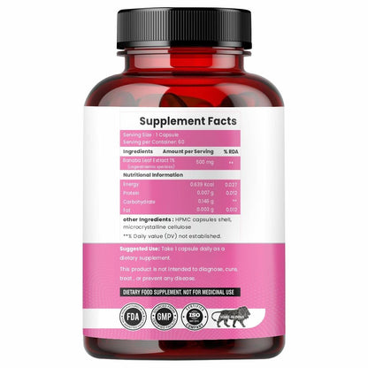 Raskam Banaba Leaf Extract Capsules |Natural Wellness Support |100% Vegetarian | 60 Capsules