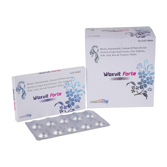 Woxvit Forte Multivitamin Capsules for Men & Women | 10 Tablets with All Vitamins & Minerals