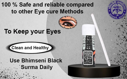 Bhimseni Black organic Surma | Black Surma is created with 25 herbs usi- image 5
