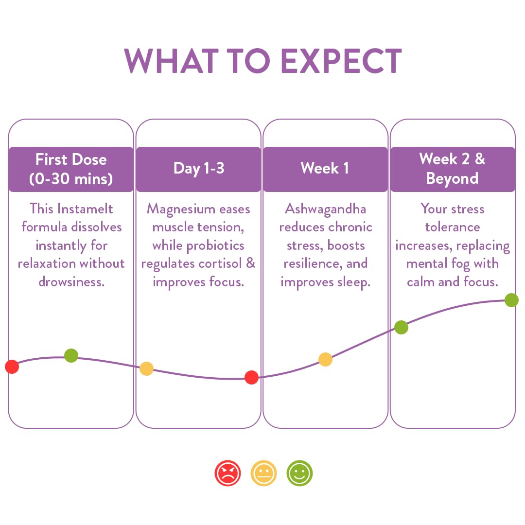 Happy Cultures Stress Who - Ashwagandha KSM66, Magnesium & L-Theanine,- image 4