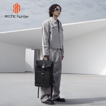 Arctic Hunter Laptop Backpack for Men Women 18L Innovative Nylon Water-repellent Ergonomic EVA Back 15.6" Stylish Laptop Bag Anti-theft Buckle Office Backpack for Daily Commuting College
