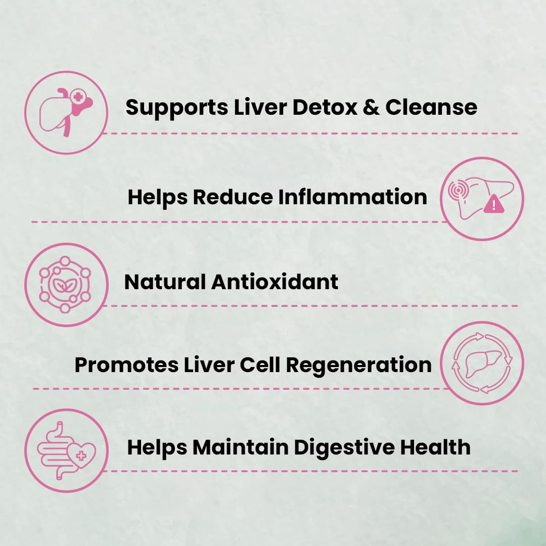 ZEROHARM Nano Milk Thistle - 800 mg with 80% Silymarin Extract (30:1) -- image 5