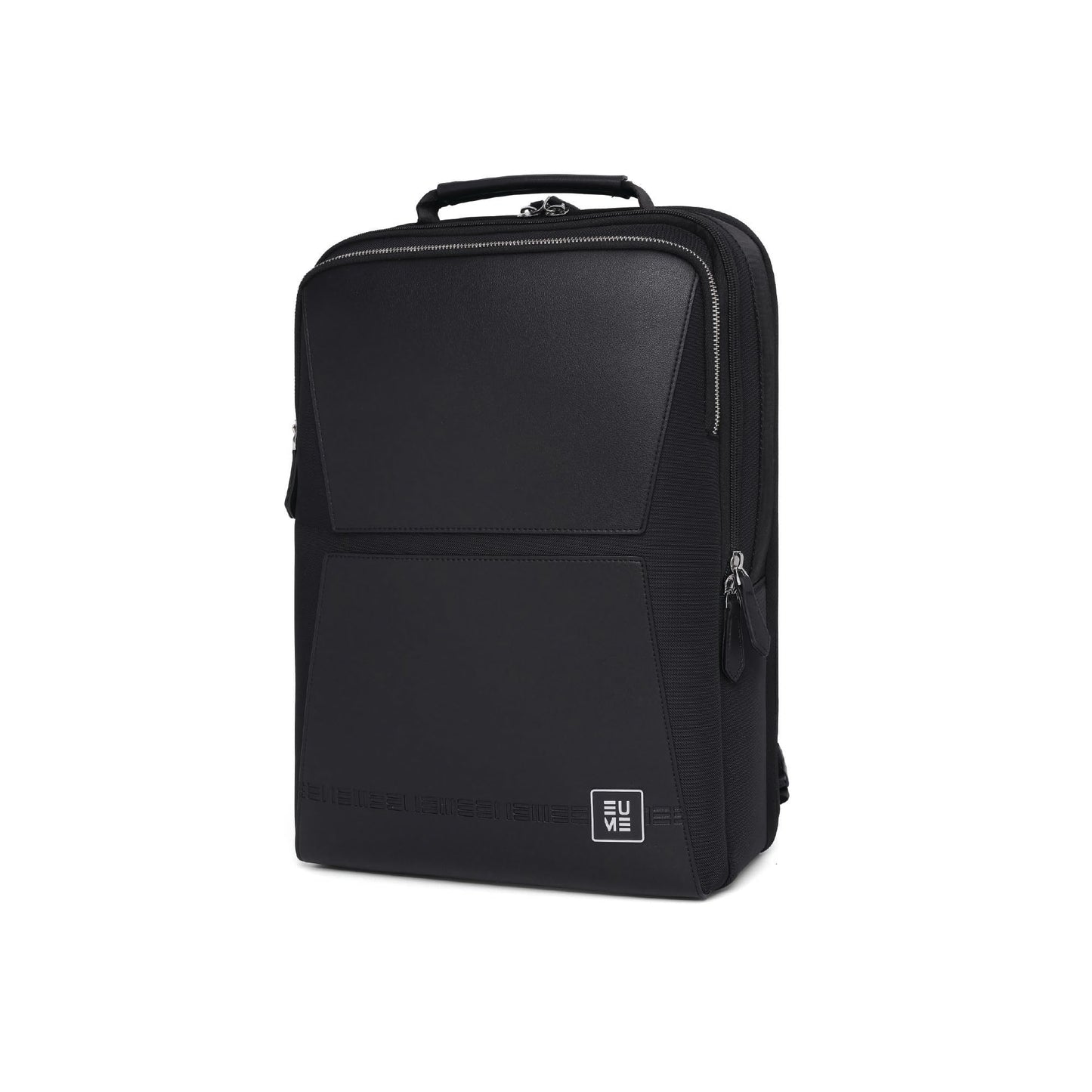 EUME Omega 24L Backpack Bag For Man, Charcoal Black | 3 Large Compartment Office