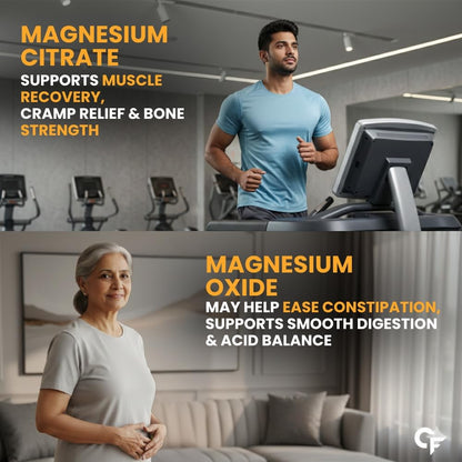 Carbamide Forte Magnesium Supplement with Magnesium Glycinate, Citrate & Complex Supplement with 7X Strength | 2000 mg per Serving | 120 Tablets