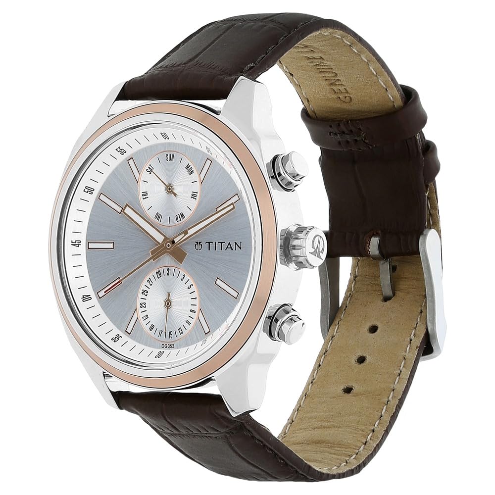 Titan Neo Analog Silver Dial Men's Watch-NM1733KL02 / NL1733KL02/NP1733KL02