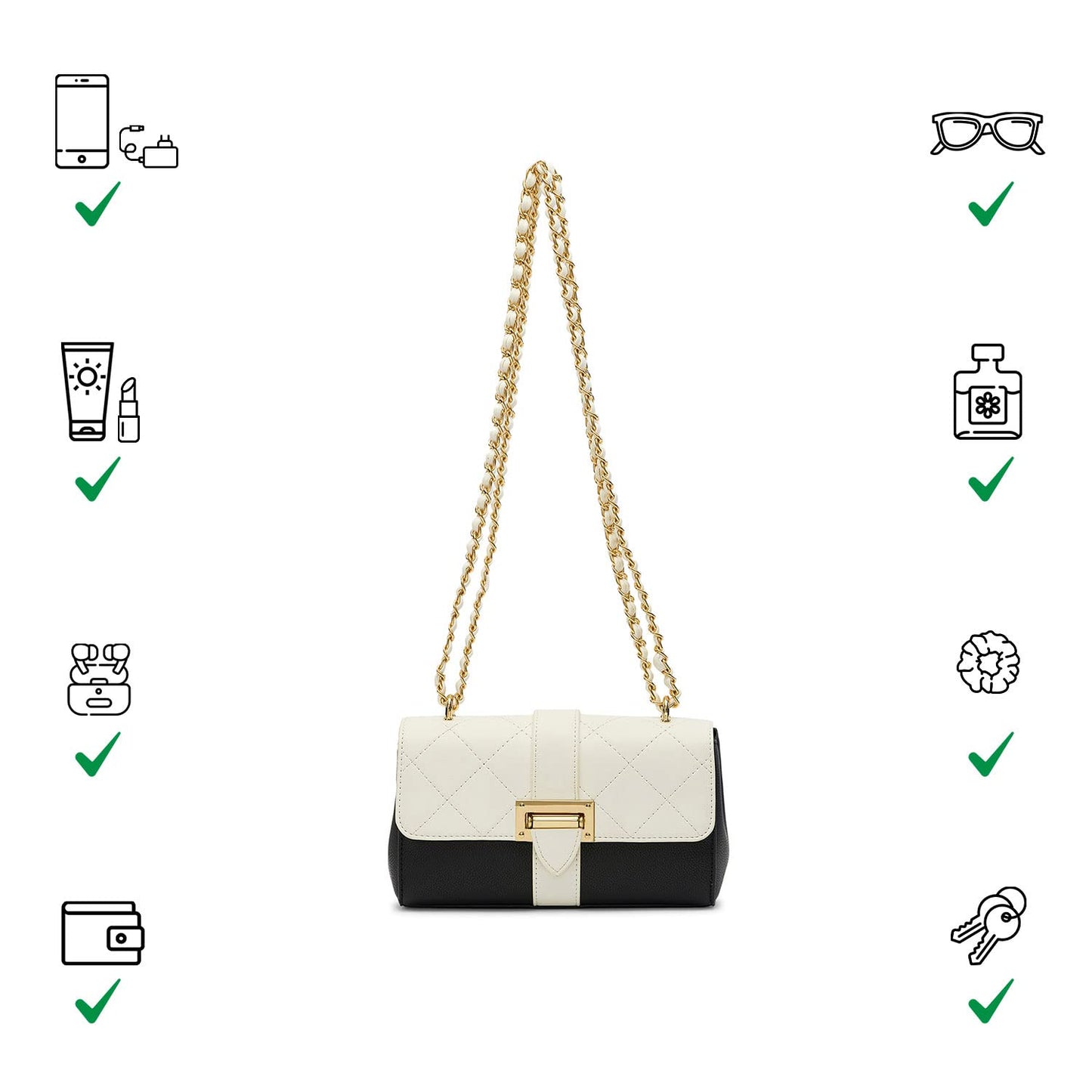 Miraggio Estelle Shoulder & Crossbody Bag For Women | Party Handbag