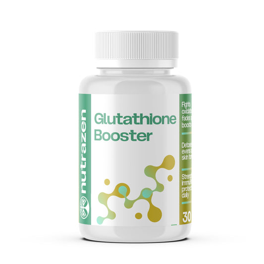 Nutrazen Glutathione Booster - 30 Tablets | Skin Brightening, Anti-Oxidant